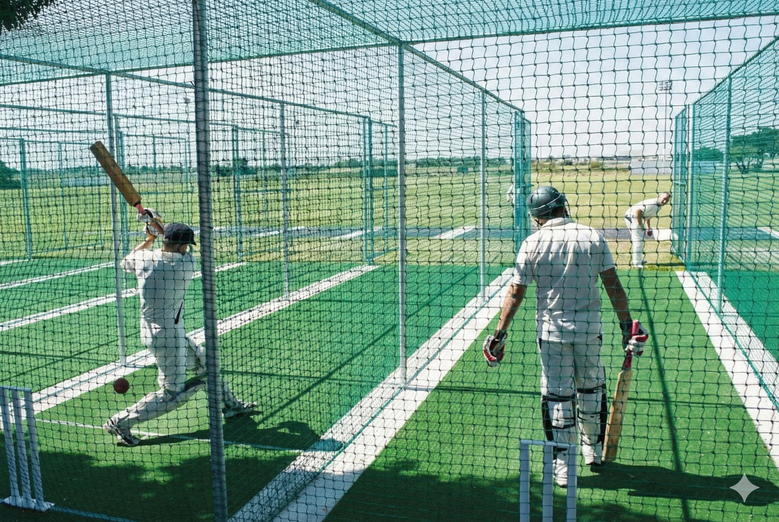 Cricket practice nets