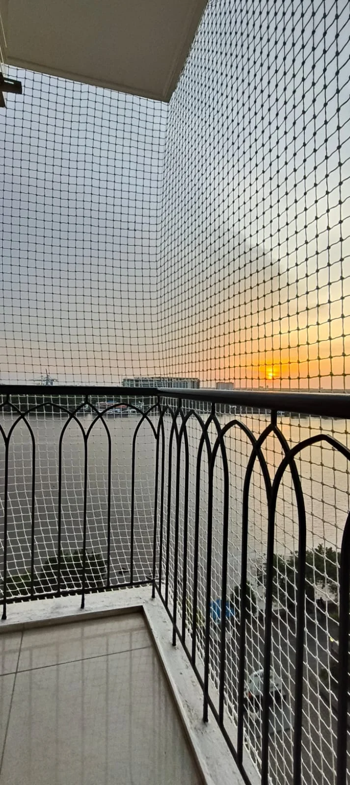 Balcony Net Installation